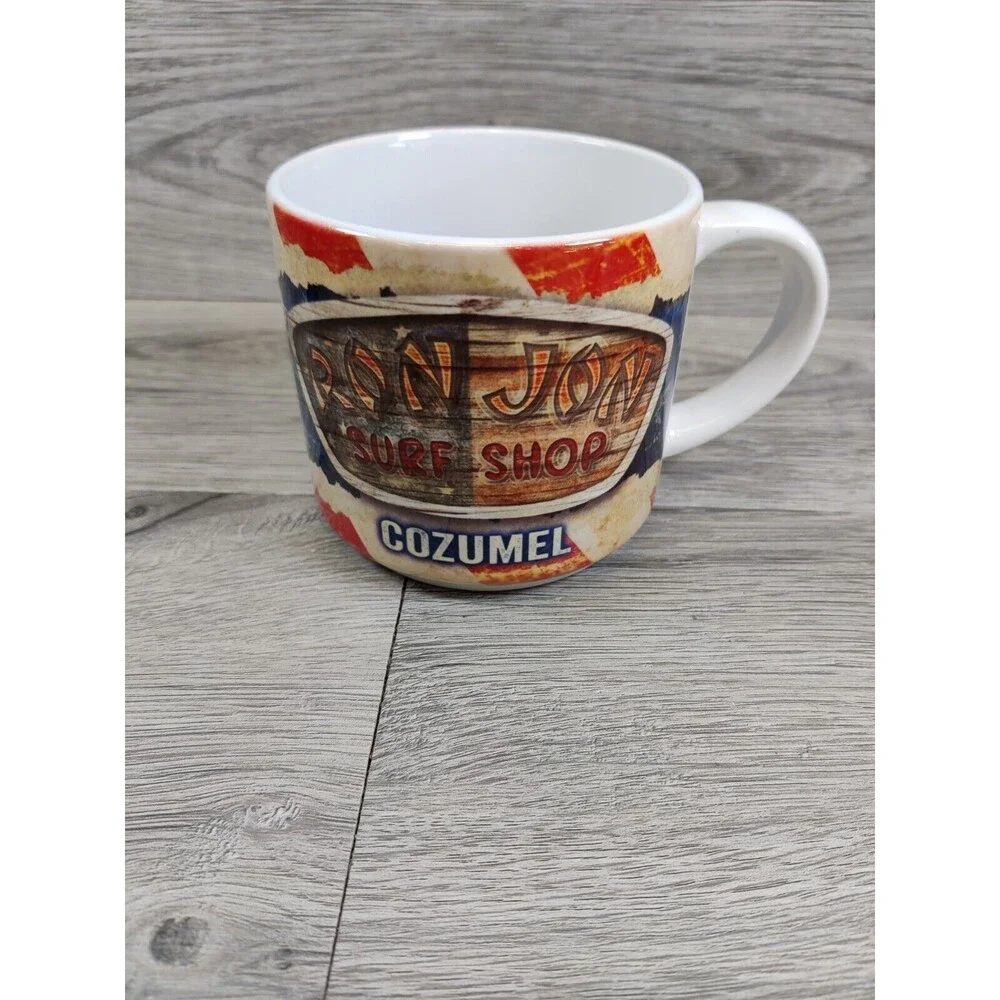 RON JON SURF SHOP Cozumel CERAMIC 14OZ COFFEE TEA MUG